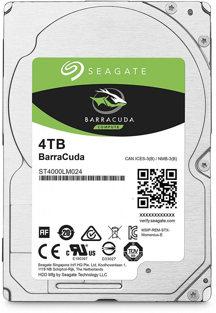 HDD Seagate Original Sata3 4Tb ST4000LM024 Momentus (5400rpm) 128Mb 2.5"