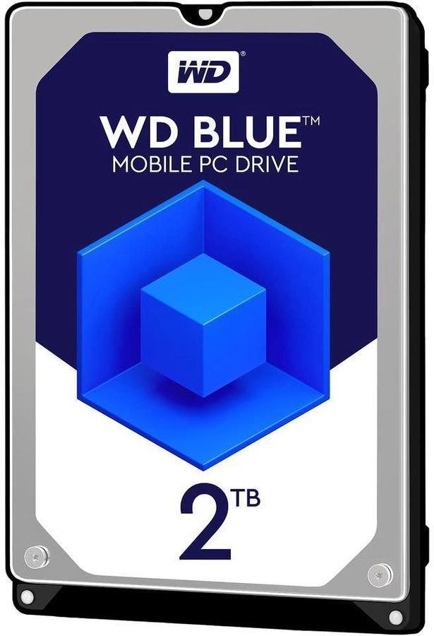 HDD 2.5" 2.0TB 5400rpm SATA3 128MB WD Blue (WD20SPZX) 9.5mm