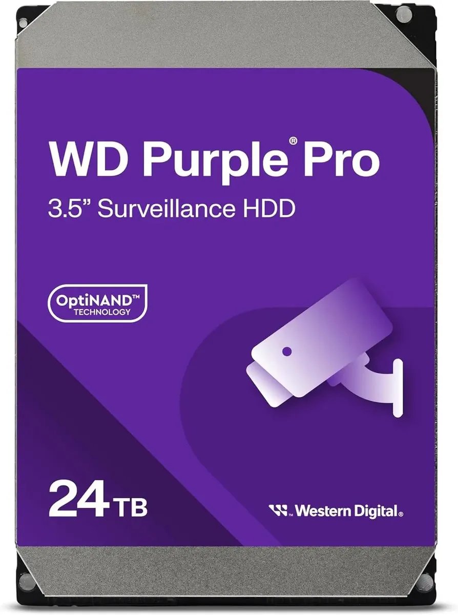 HDD WD Purple Pro WD240PURP, 24ТБ, SATA III, 3.5"