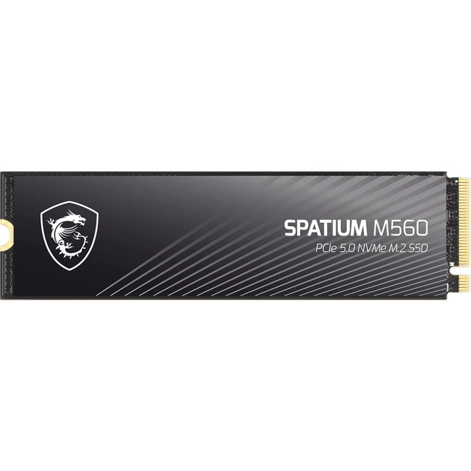 SSD MSI Spatium M560 (S78-440Q940-P83), M.2 2280 2TB PCIe Gen4x4 with NVMe, 3D TLC, R/ W 4900/ 4400
