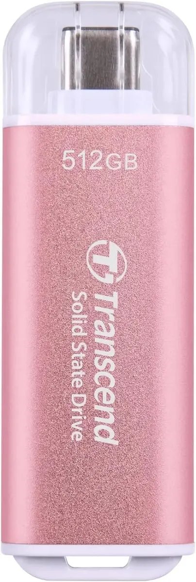 SSD Transcend ESD300 TS512GESD300P, 512ГБ, розовый