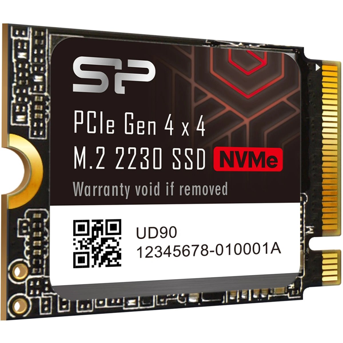 SSD Silicon Power M-Series UD90 (SP500GBP44UD9007) 500ГБ, M.2 2230, PCIe 4.0 x4, NVMe, M.2