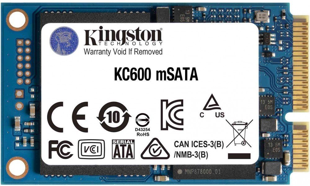 SSD Kingston MSATA 1TB KC600 SKC600MS/1024G