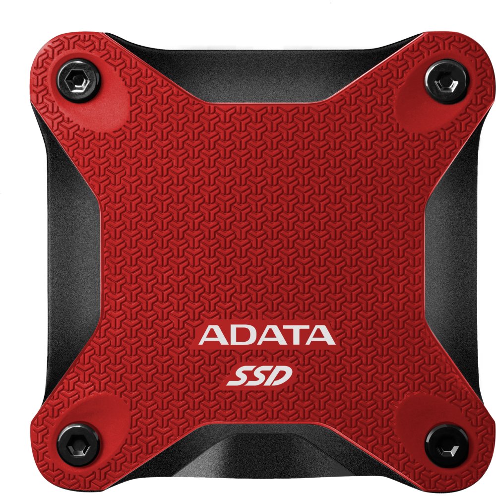 SSD A-DATA SD620 (SD620-1TCRD) 1TB, External, USB 3.2, R/W -550/500 MB/s красный