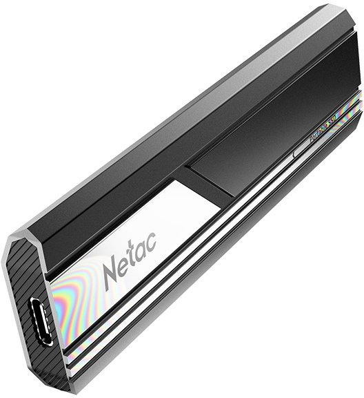 SSD Netac ZX10 (NT01ZX10-001T-32BK) 1TB USB 3.2 Gen 2 Type-C R/W up to 1050/950MB/s