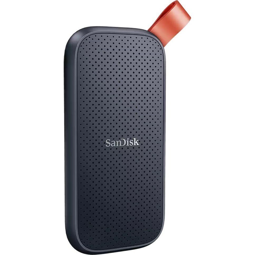 SSD Sandisk SDSSDE30-1T00-G26 Portable 1TB, External, USB 3.2, R/W -800/- MB/s черный