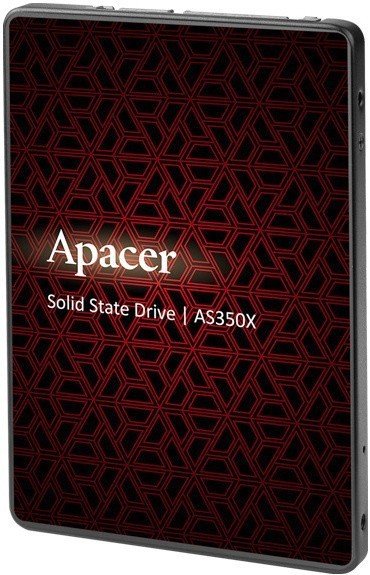 SSD Apacer PANTHER AS350X (AP256GAS350XR-1) 256Gb SATA 2.5" 7mm, R560/W540 Mb/s, IOPS 80K, MTBF 1,5M, 3D NAND, Retail