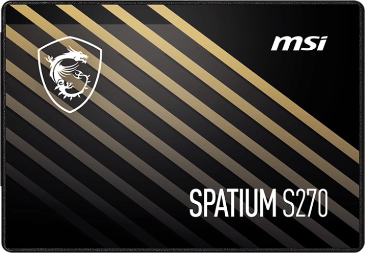 SSD 2.5" 960Gb SATA MSI Spatium S270 (S78-440P130-P83) (R/W 500/450 MB/s, TBW 500)