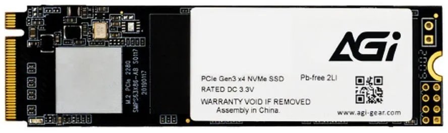 SSD AGI AI298 AGI4T0GIMAI298 4ТБ, M.2 2280, PCIe 3.0 x4