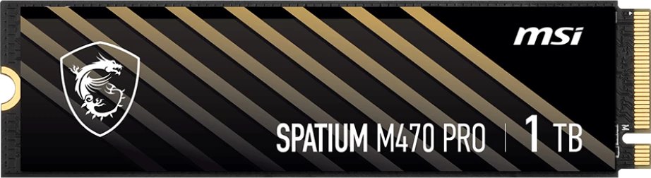 SSD MSI Spatium M470 Pro (S78-440L0J0-P83), M.2 2280 1TB PCIe Gen4x4 with NVMe