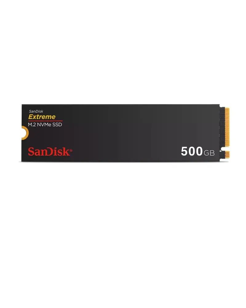 SSD SanDisk Extreme SDSSDX3N-500G-G26 500Gb, M.2 2280 NVMe, 5000MBs/4000MBs TBW 300, 1 year