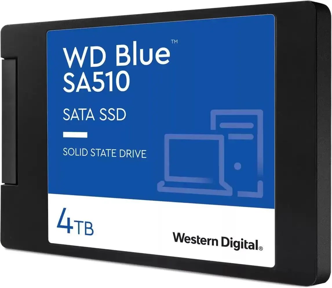 SSD Western Digital Blue SA510 WDS400T3B0A 3D Nand 4ТБ 2,5" SATA-III (TLC)