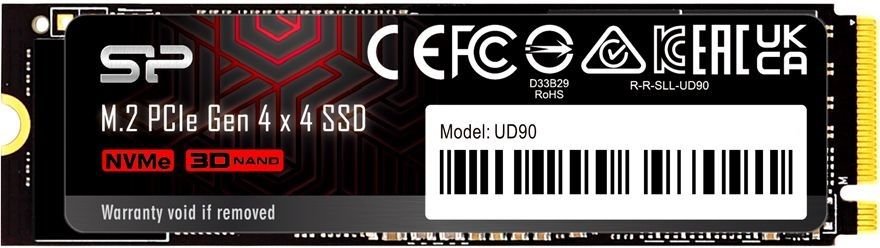 SSD Silicon Power M-Series UD90 SP500GBP44UD9005 PCI-E 4.0 x4 500Gb M.2 2280