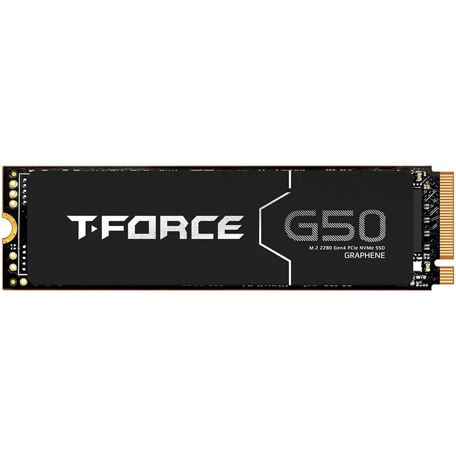 SSD TEAMGROUP T-Force G50 1TB (TM8FFE001T0C129) M.2 / PCIe Gen4.0 x4, NVMe, M.2 Type 2280, TLC, dramless, 5000/4800 MB/s