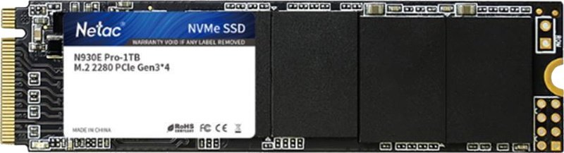 SSD Netac M.2 2280 N950E Pro NVMe PCIe 500GB NT01N950E-500G-E4X