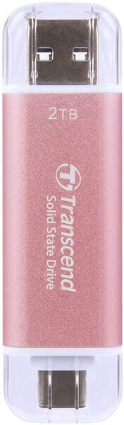 SSD Transcend TS2TESD310P, 2ТБ, розовый