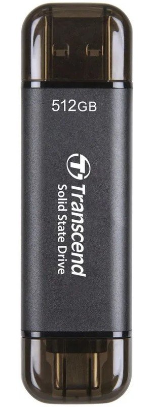 SSD Transcend ESD310C (TS512GESD310C), 512GB, USB 3.2 Gen 2.1 Type-C R/W - 1050/950 MB/s