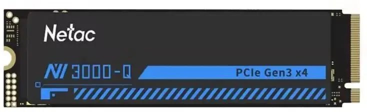 SSD Netac NV3000 (NT01NV3000Q-512-E4X) 512Gb M.2 2280, PCI-E 3.0 x4, 3D NAND, 3000/1200MBs, NVMe, heatsink