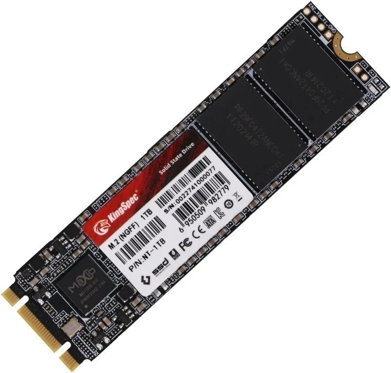 SSD KINGSPEC NT-1TB 2242, 1024GB, M.2(22x42mm), SATA3, R/W 570/530MB/s