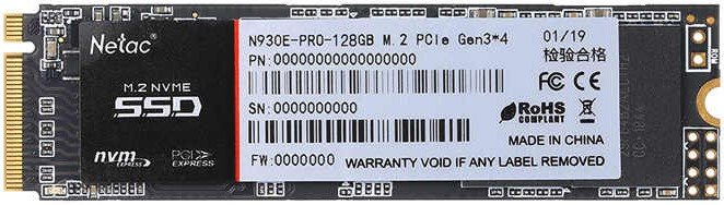 SSD NETAC 128Gb SSD N930E Pro (NT01N930E-128G-E4X)