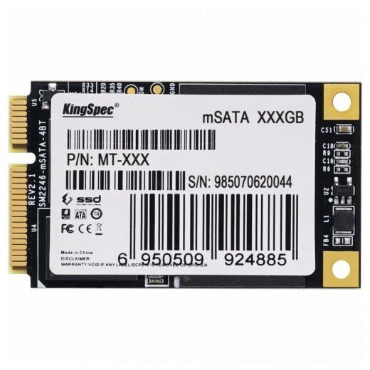 SSD Kingspec MT-128 MT Series mSATA mSATA 128Gb