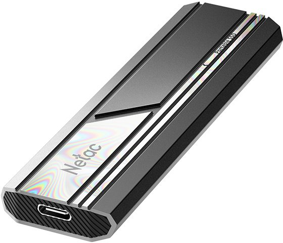SSD Netac ZX10 (NT01ZX10-500G-32BK) 500GB USB 3.2 Gen 2 Type-C R/W up to 1050/950MB/s