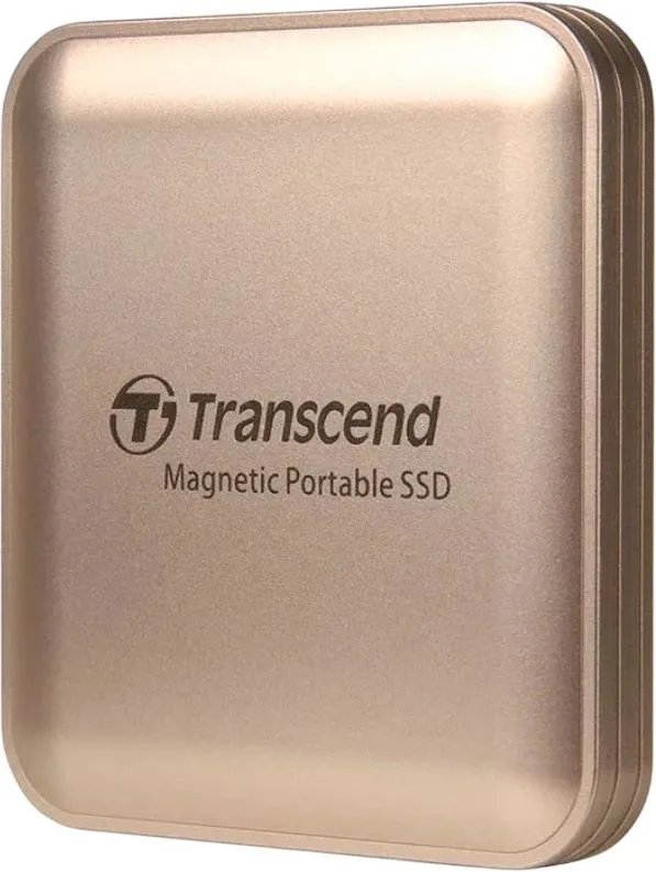 SSD Transcend ESD420 (TS1TESD420G) 1TB USB 3.2 Gen 2.2 Type-C (R/W - 2000/2000 MB/s) Champagne Gold MagSafe