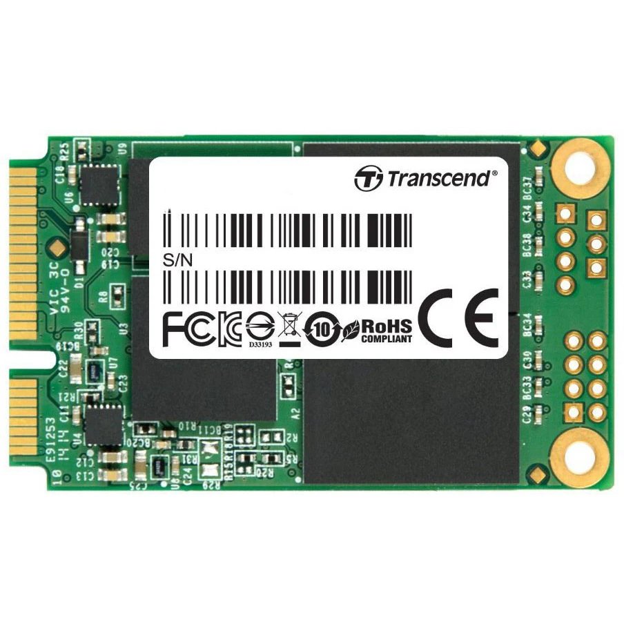 SSD Transcend MSA370S (TS32GMSA370S) 32 Гб, mSATA SATA III MLC, темп. режим от 0С до +70С