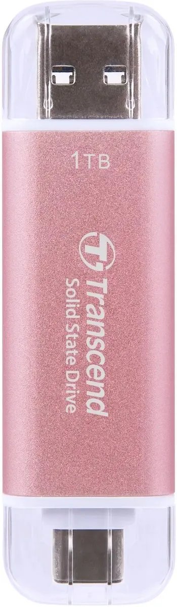SSD Transcend TS1TESD310P, 1ТБ, розовый
