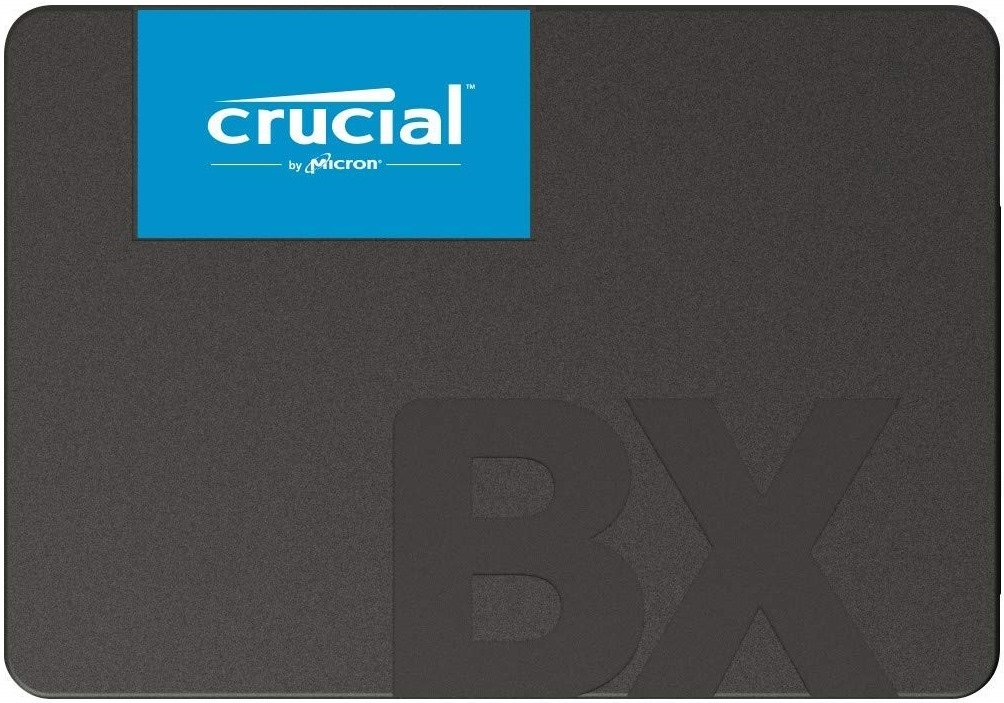 SSD 2.5" 500GB SATA3 Crucial BX500 CT500BX500SSD1, 3D TLC, R/W 550/500MB/s, IOPs 95 000/61 000, TBW 120, DWPD 0.2