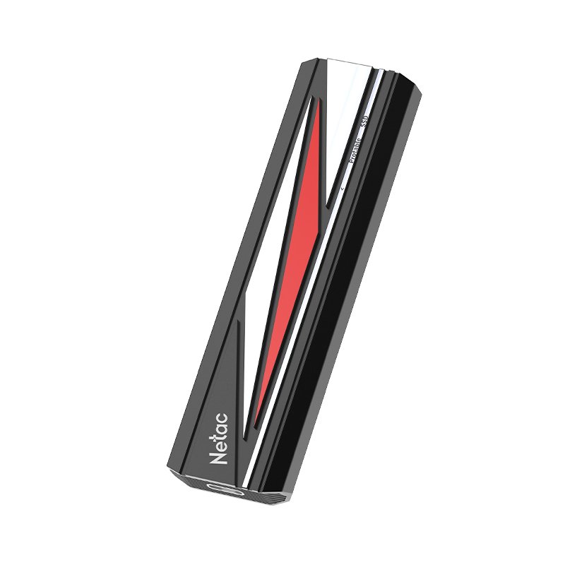 SSD внешний Netac ZX20L 1TB (NT01ZX20L-001T-32BK) USB 3.2 Gen 2 Type-C