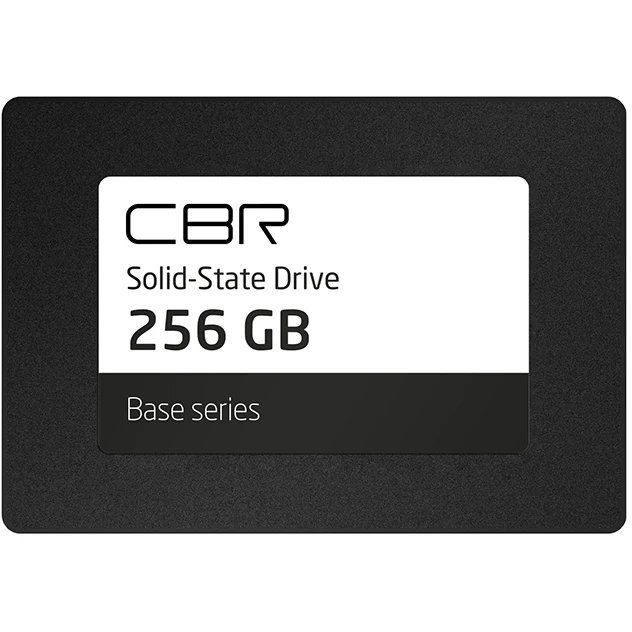SSD CBR Base SSD-256GB-2.5-BS24b, 256 GB, 2.5, SATA III 6 Gbit/s, 3D TLC NAND, R/W speed up to 550/500 MB/s, TBW