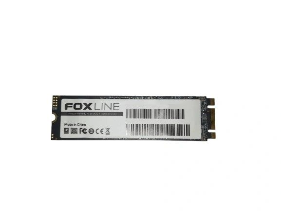 SSD Foxline X5T FL512M80CSM259X5T, 512GB, M.2(22x80mm), SATA3, 3D TLC, R/W 500/440MB/s, IOPs 60 000/70 000, TBW 300, DWPD 0.8