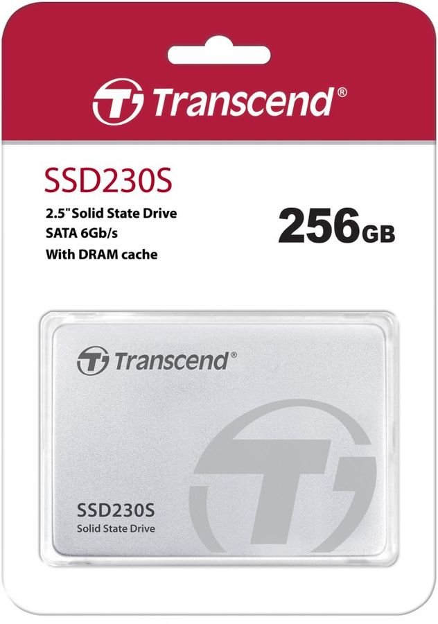 Накопитель SSD Transcend SATA III 256Gb TS256GSSD230S 2.5"