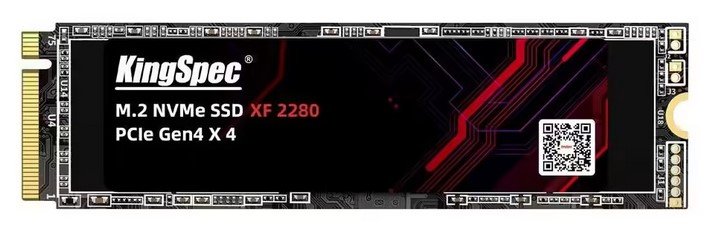 SSD Kingspec XF-512 PCI-E 4.0 x4 512Gb M.2 2280