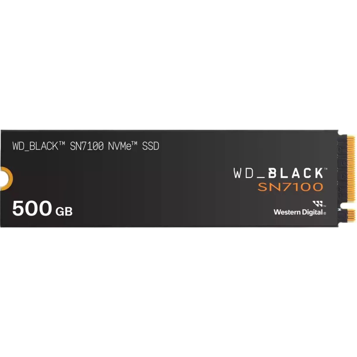 SSD Western Digital SN7100 (WDS500G4X0E) Black M2.2280 PCIe 4.0 500Gb, 6800MBs/5000MBs, TBW 300, 1 year