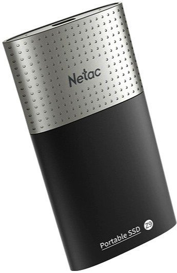 SSD Netac Z9 NT01Z9-002T-32BK 2.0Tb (USB3.2, up to 550/480MBs, 90х47.5х11.5mm, Aluminium+Plastic)