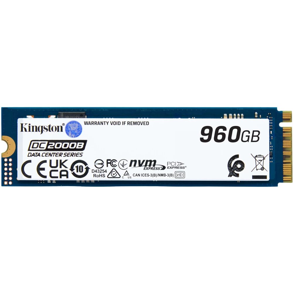 SSD Kingston DC2000B (SEDC2000BM8/960G) PCIe 4.0 x4 960GB M.2 2280 0.4 DWPD