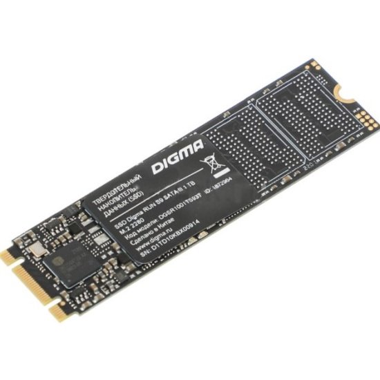 SSD Digma Run S9 DGSR1001TS93T SATA III 1Tb M.2 2280