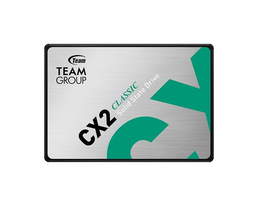 SSD Team Group CX2 (T253X6002T0C101) 2.5"; 2TB  SATA 6Gb/s, 540/490, MTBF 1M, 3D TLC, 1600TBW, 0,73DWPD, RTL
