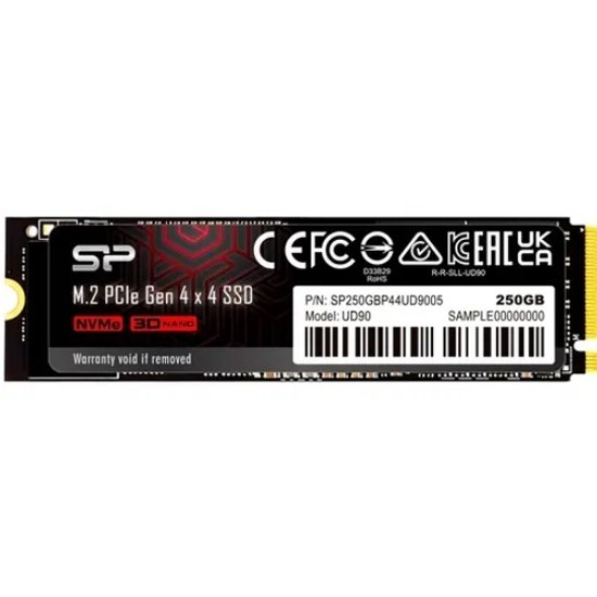 SSD Silicon Power UD90 SP250GBP44UD9005 PCI-E 4.0 x4 250Gb M-Series M.2 2280