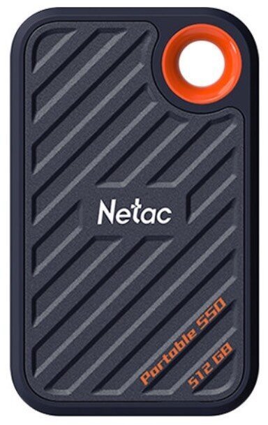 Внешний SSD  Netac   512 GB  ZX20  USB-C чёрный, USB 3.2