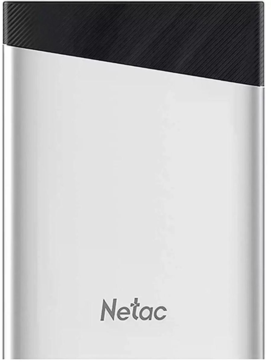 Внешний SSD  Netac   480 GB  Z6S USB-C чёрный/серебро, USB 3.2