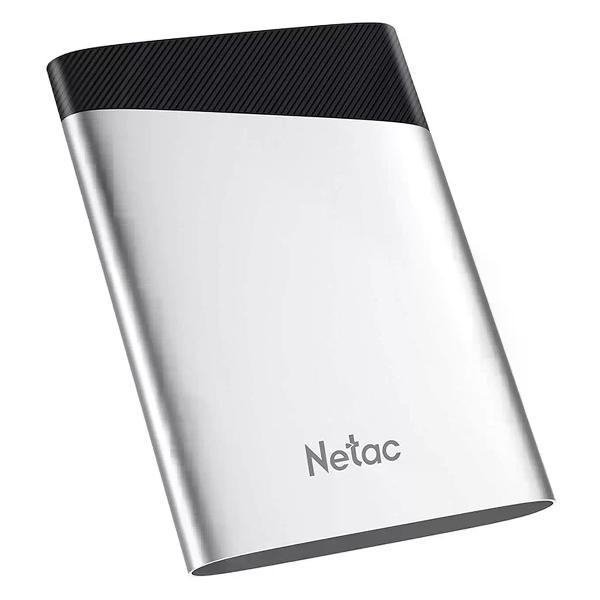 Внешний SSD  Netac   960 GB  Z6S USB-C чёрный/серебро, USB 3.2