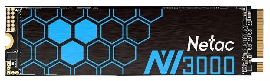 Внутренний SSD  Netac  250GB  NV3000, PCIe x4, R/W - 3000/1400 MB/s, (M.2), 2280, TLC 3D NAND
