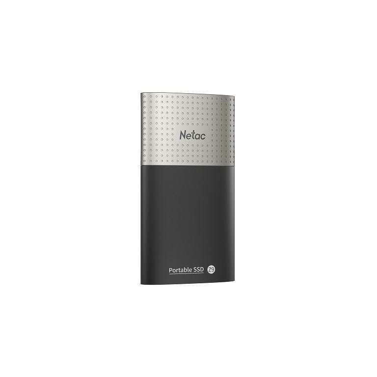 Внешний SSD  Netac  2 TB  Z9 USB-C чёрный/серебро, USB 3.2