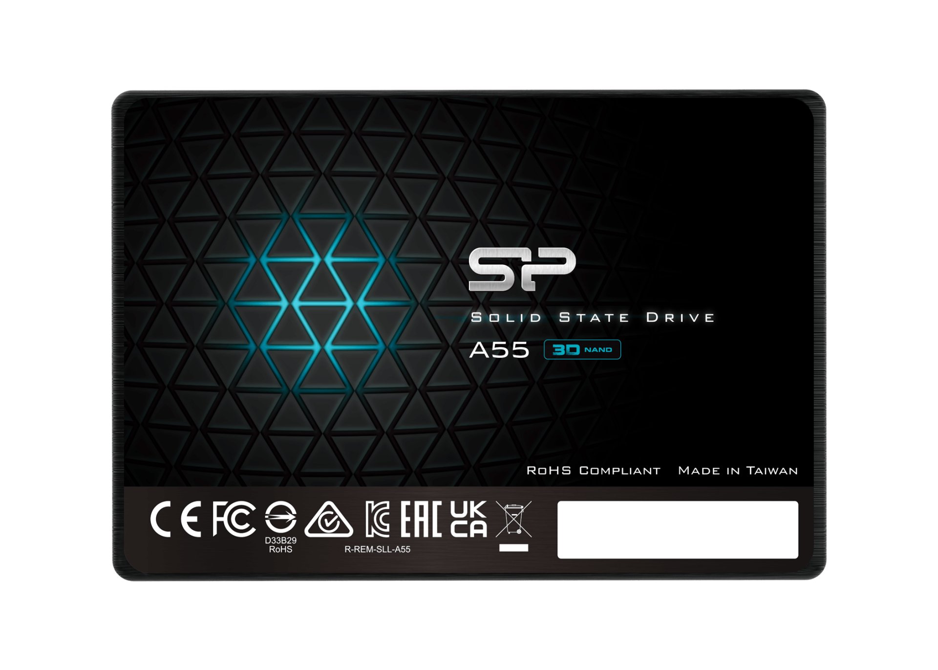 Внутренний SSD  Silicon Power 1TB  A55, SATA-III, R/W - 500/450 MB/s, 2.5", TLC