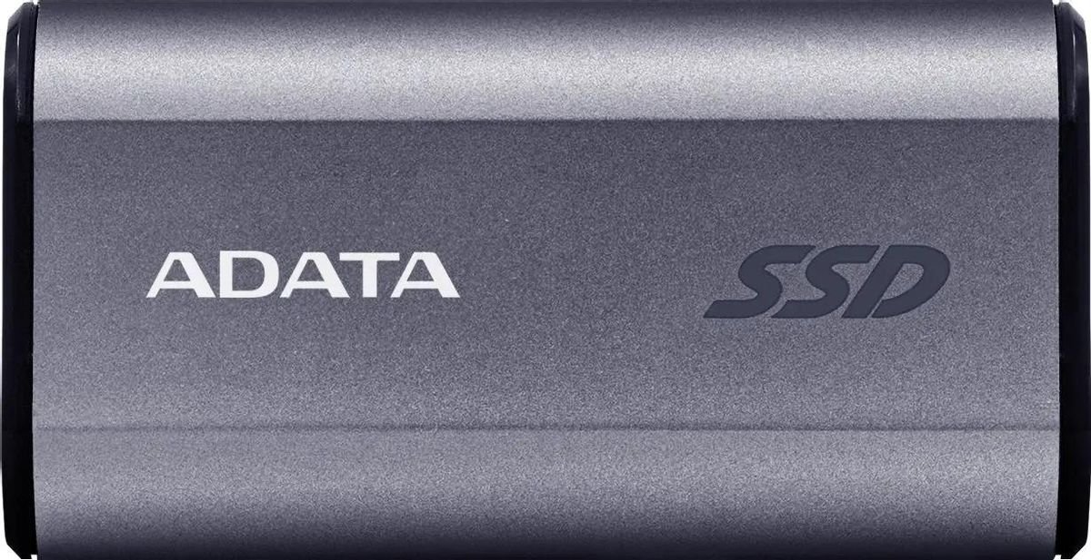 Внешний SSD  A-Data  1 TB  SC750 серый, USB 3.2 Gen 2x2, Type-C