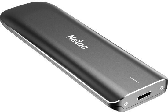 Внешний SSD  Netac   500 GB  ZX USB-C чёрный, USB 3.2