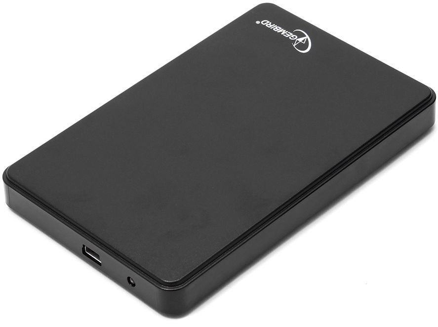 Корпус для HDD/SSD 2.5" SATA3 USB2.0 Gembird EE2-U2S-40P, Black, пластик